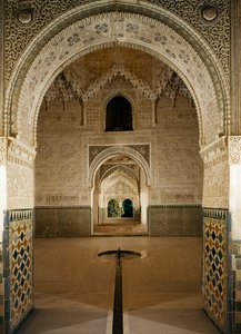 Hall of the Two Sisters, Palace of the Lions, Alhambra by Unbekannt Unbekannt